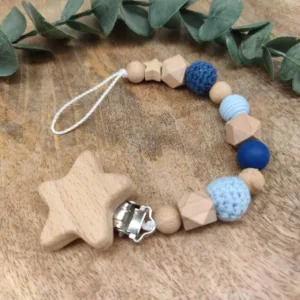Schnullerkette Blau